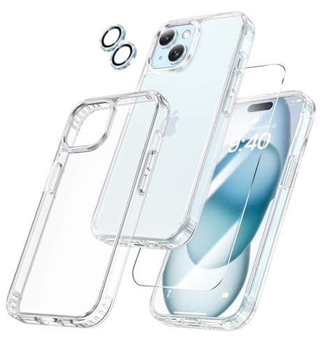 Coque iPhone 15 anti-jaunissement pour résoudre le problème des coques transparentes qui jaunissent