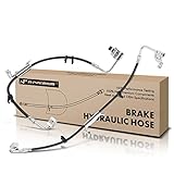 A-Premium Front Driver and Passenger Side Brake Hydraulic Oil Hoses Compatible with Select Jeep Models - Wrangler 2011-2017 - Replace# 68171944AF (Pack of 2)