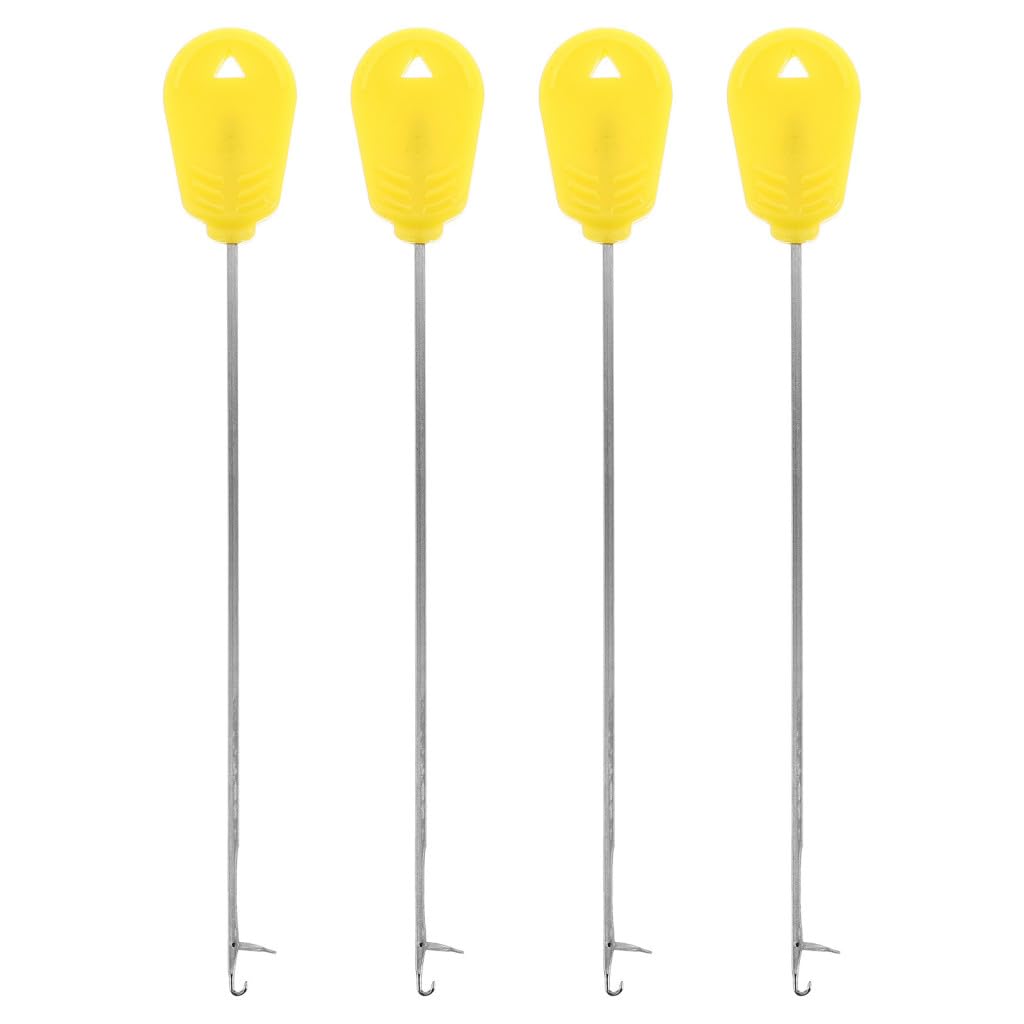 4Pcs Carp Fishing Baiting Needles Set, ABS Rigging Tools