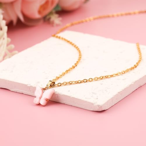 Happy 6th 7th 8th 9th 10th 11th 12th Birthday Gifts Butterfly Necklace Jewelry Favors2