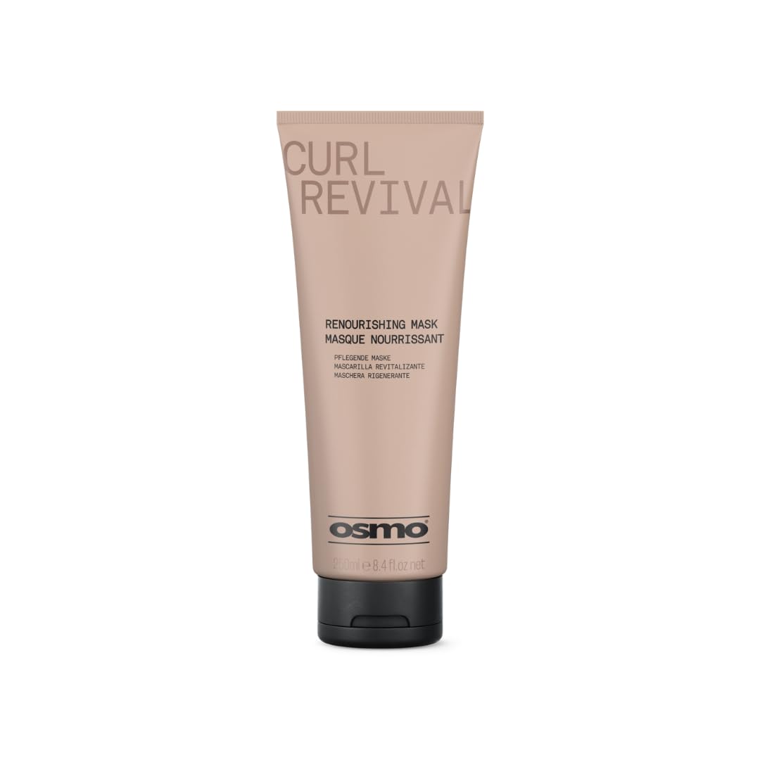 OSMO Curl Revival Renourishing Mask | Avocado Oil & Shea Butter | Prevent Breakage & Tangles | Vegan. 250ml