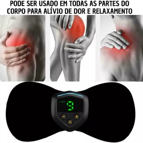 Massageador Portátil Recarregável Dor Pescoço Coluna Pernas PREMIUM, GOLLATE®