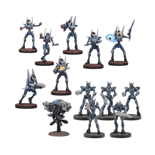 Mantic Astérian Clade Warriors Starter assembler peindre facilement armée figurines SF sans effort - 2