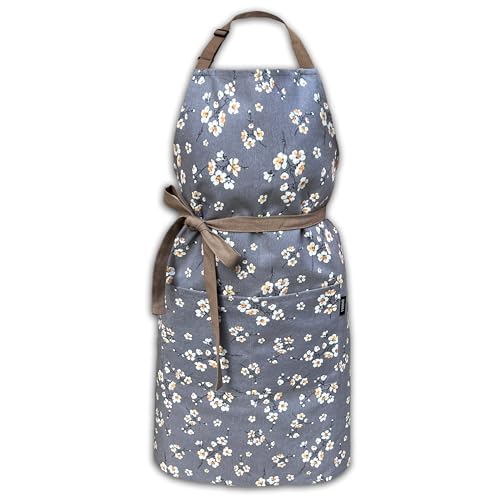 Dassira Premium Waterproof Kitchen Apron For Women With Two Pockets cover