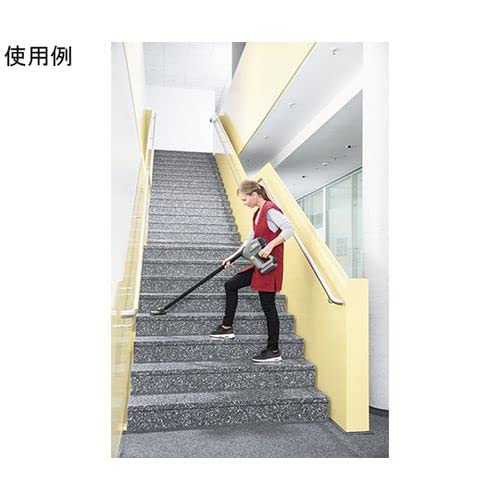 Woman vacuuming stairs with Kärcher HV 1/1 Bp