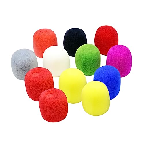 Mousse pour microphone TOYANDONA isolant sonore pour stopper les bruits de vent de scène