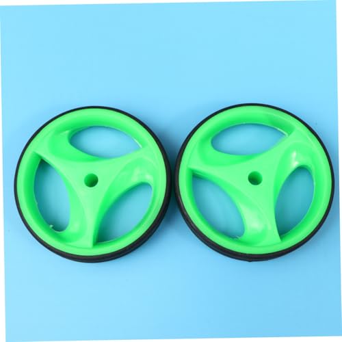 Ruedas de Entrenamiento para Bicicleta OSALADI, con Soporte de 12-20 Pulgadas, Ruedas Auxiliares Silenciosas en Verde, Accesorios Estabilizadores para Bicicletas para Niños y Aprendizaje miniatura 5