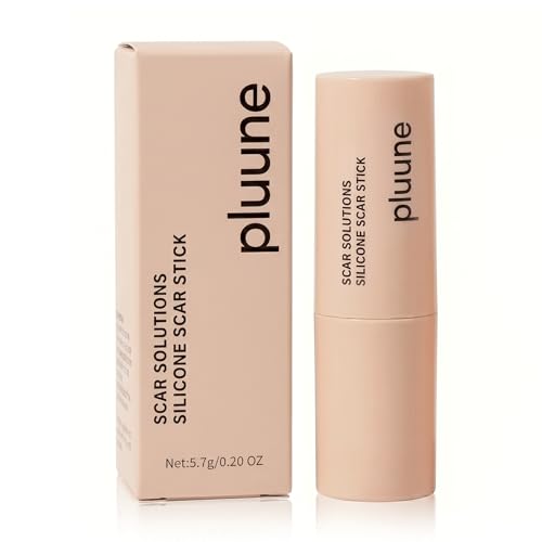 Pluune Scar Stick 60% Pluune Silicone Scar Stick with Centella Extract Vitamin E Silicone Stick for Removal of Surgical Old and Recent Scars and Stretch Marks (1pcs)
