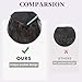 AISI BEAUTY Corn Wave Ponytail Extension, Long Ponytail Extension for Women Curly Wrap Around Ponytail 22 Inch Synthetic Clip in Ponytail Hairpiece for Daily Party Use(27H613)