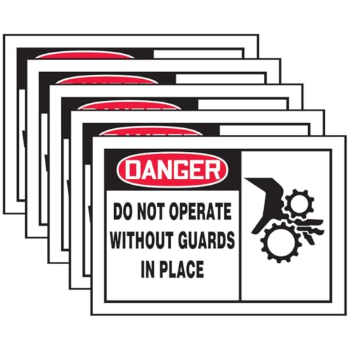 Étiquettes de sécurité Danger en vinyle adhésif Accuform Signs LEQM019VSP