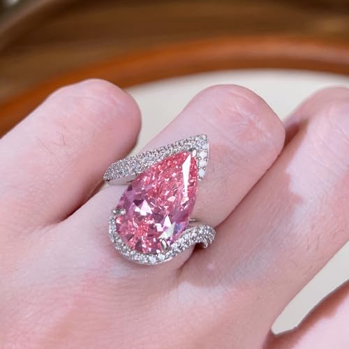 Bague en argent 925 anti-ternissement et zircon AAA pour peaux sensibles