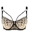 Produktbild Aubade OI14-02 Women's Baisers Charnels Cashmere Black Embroidered Comfort Half Cup Bra 90D