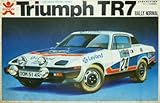 バンダイ 1/20 トライアンフ TR7 ラリー・ノーマル仕様選択式