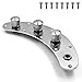 Prewired P Bass Wiring Harness Plate Set 1 Tone 2 Volumes 1 Jack Fully Loaded Control for PB Electric Bass Replacements