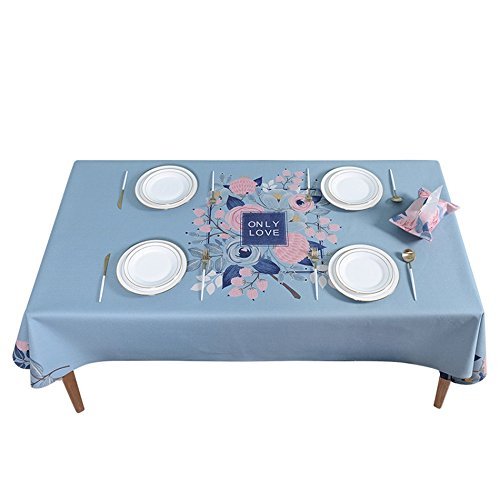 Nappe de table de style européen pour salle à manger et table ronde MU