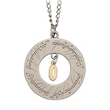 FaNaTtik Collar de edición limitada de El Señor de los Anillos, 38mm pendant, Metal, No es una piedra preciosa