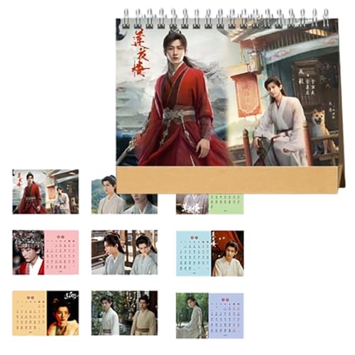 Amazon.co.jp: 李蓮花 チョン・イー カレンダー 2025年 卓上カレンダー