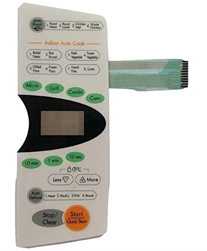 Jatin StoreMC808WAR Microwave Oven Membrane keypad (White)