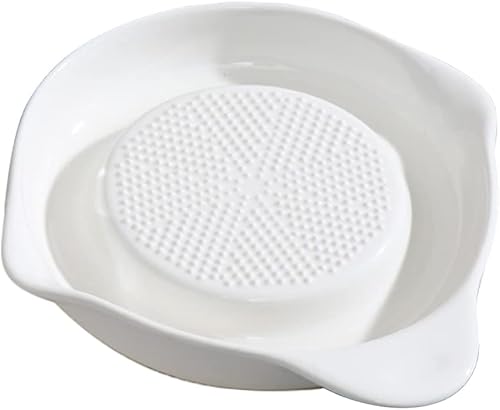 Miniatura 7 de Rallador de cerámica avanzado para jengibre, ajo y cebolla, 4 pulgadas (4 pulgadas)