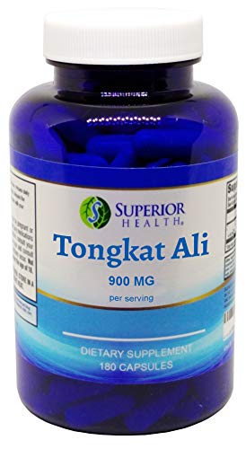S Superior Health Tongkat Ali Extract 900mg Per Serving 180 Capsules Supplement 3 Month Supply