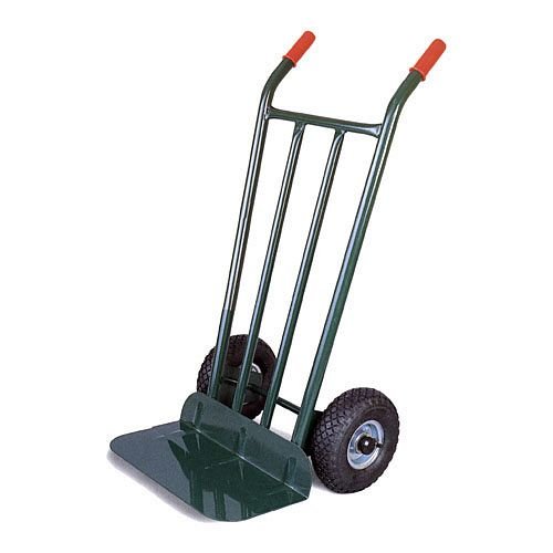 Theca - Carretilla almacen theca rueda neumatica verde