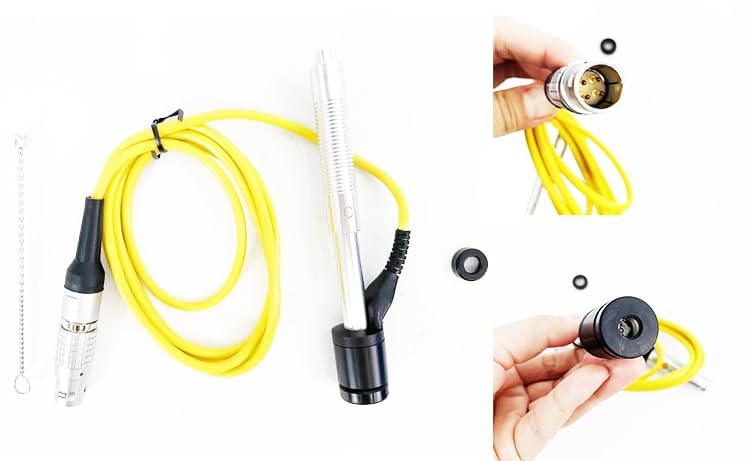 Leeb Durometer C Type Impact Device Leeb Hardness Tester C Type Impact Device with C Probe and Cable for Small/Light/Thin Parts,Cast Aluminium Alloys Hardened Layer Surface