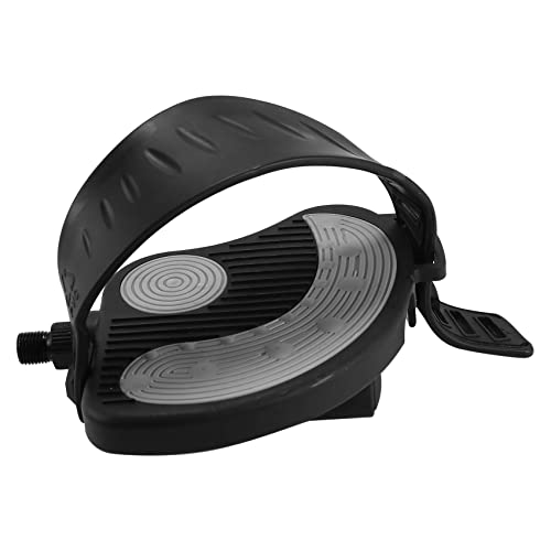 Muuisndjaq Exercise Stationary-Bike-Pedals with Straps - 1 Pair Fitness Bike Pedals Replacement Parts 1/2 - Image 4
