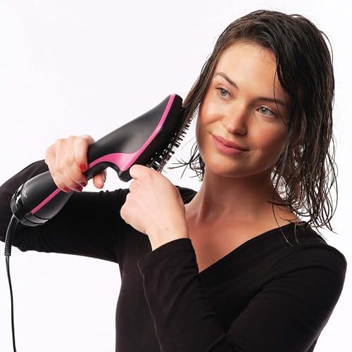 Revlon Hair Tools Revlon Pro RVDR5212E2 Pro Collection Salon One-Step Warmluftbürste, Schwarz – Ansicht 6