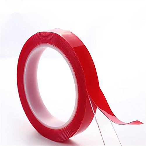 ewinever Strong Acrylic Adhesive Clear Double Sided Tape Heat Resistant