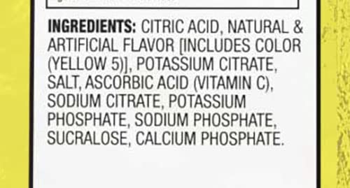 Sqwincher Zero Qwik Stik Sugar Free, Lemonade, .11 oz (Pack of 50), Yellow, Standard (060103-LA-50) - Thumbnail 5