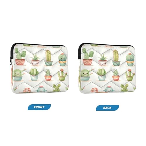 Funda para portátil de 13-14 pulgadas Smiling Cactus miniatura 2