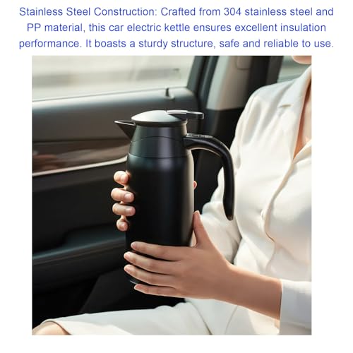 Hervidor Eléctrico para Auto 800ml Acero Inoxidable miniatura 5