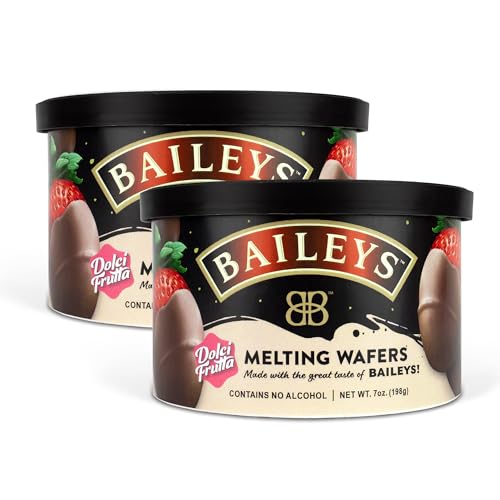 Dolci Frutta Baileys Melting Wafers, 7 ounce (Pack of 2) | Simply Microwave, Dip & Done! Always Gluten-Free and Nut-Free