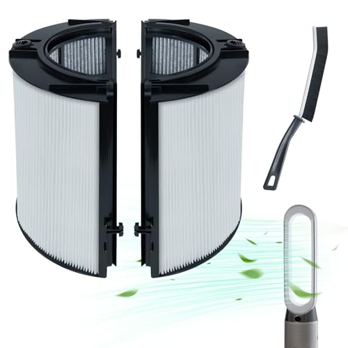 360 Glass 2-in-1 Hepa Filter&Activated Carbon Filter for Dyson Air Purifier