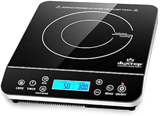 Duxtop Portable Induction Cooktop, Countertop Burner Induction Hot Plate with LCD Sensor Touch