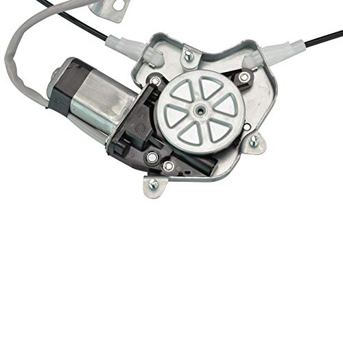 Image of TRQ Front Driver Side Power Window Motor and Regulator Assembly Power Compatible with 1992-1996 Toyota Camry Sedan