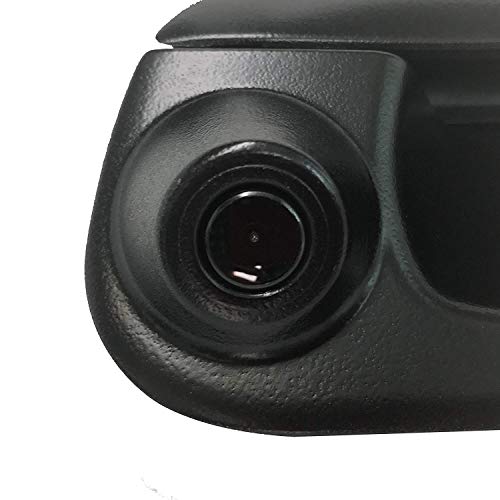 Master Tailgaters Replacement for Ford 1997-2007 F150 F250 F350 F450 F550 Black Tailgate Backup Reverse Handle with Camera