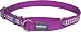 Red Dingo Reflective Martingale Dog Collar, Small, Purple