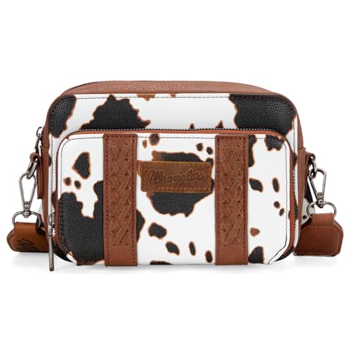 Wrangler Crossbody Bag for Women Western Cowgirl Crossbody Purses with Guitar Strap