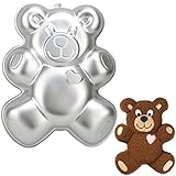 Pormasbenzer 12.8-INCH Bear Cake Pan Mould Aluminum 3D Animal DIY Cake Baking Pan for Birthday, Anniversary, Party, Christmas