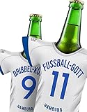 hsv trikot 18/19 FAN-EDITION: 2x Trikots bedruckt mit FUßBALL-GOTT und DRIBBEL-KÖNIG