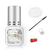 Costory Eyelash Extension Glue Sensitive No Fume 3-5 Sec Drying Time Retention –4 Weeks Maximum Bonding Black Adhesive Semi-Permanent Extensions Supplies Lash Glue 5 ml 1PCS