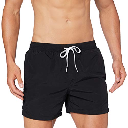 KiarenzaFD Swim Shorts Bañadores Ajustados para Hombre, Black, L