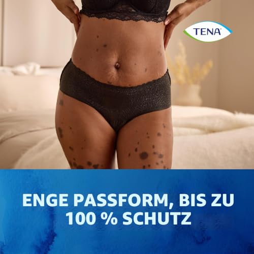 Tena Silhouette, Noir, Niedrige Taille, Größe L, 27 Höschen – Ansicht 2