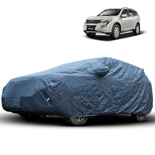 Image of Dust Resistant Car Body Cover for Compatible Mahindra Xuv-700 | All Weather Protection Car Cover | Triple Stitched Fully Elastic Ultra Surface Body Protection