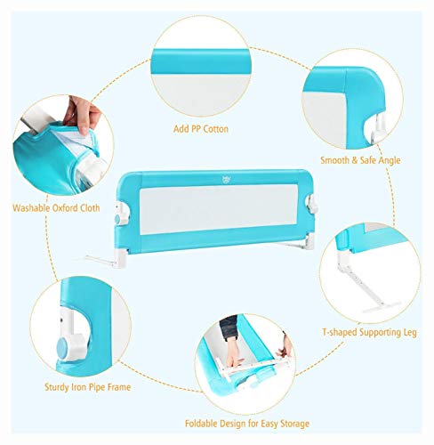 image for HomyDelight Crib & Toddler Bed Accessory, 48