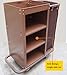 Industrial Multifunctional Locking Hotel Cart, Commercial Traditional Cleaning Janitorial Room Service Housekeeping Cart,A