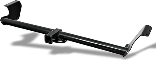 Clase 3 III - Tubo receptor negro de 2 pulgadas para parachoques trasero para remolque de remolque compatible con Honda Odyssey 99-17