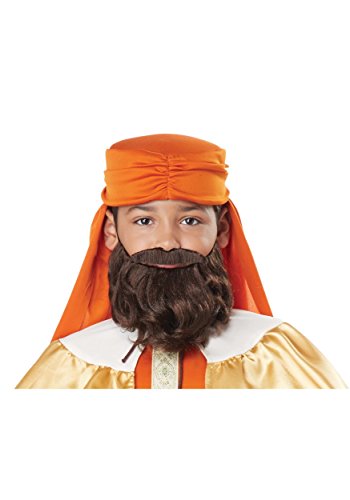 California Costumes Wise Man Brown Beard and Mustache Standard