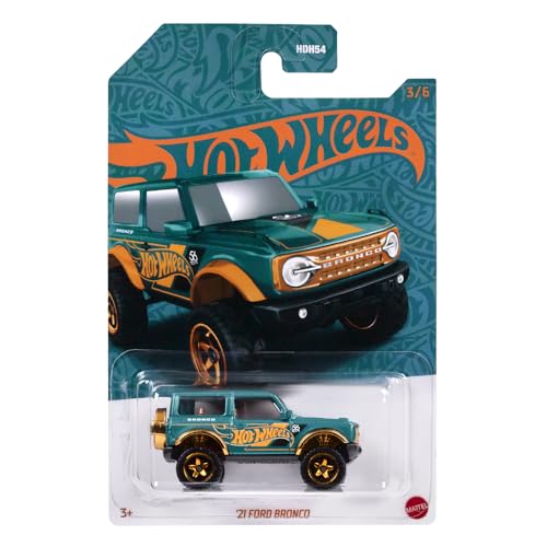 Hot Wheels Vehículo Coleccionable Ford Bronco 2021 miniatura 5